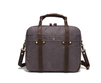 Sac messager en toile pour ordinateur portable | ASHVILLE