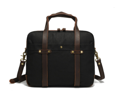 Sac messager en toile pour ordinateur portable | ASHVILLE